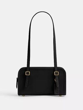 Coach Swing Zip Bag 20 In Black